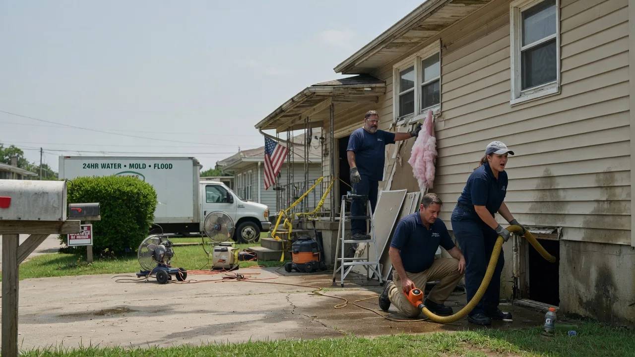 Water Damage Repair in Fountain, NC near me